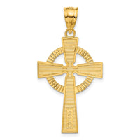 Load image into Gallery viewer, 14k Celtic Cross Pendant
