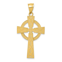 Load image into Gallery viewer, 14k Celtic Cross Pendant

