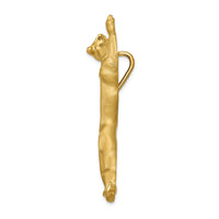 Load image into Gallery viewer, 14k Panther Pendant
