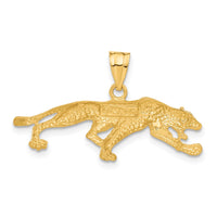 Load image into Gallery viewer, 14k Panther Pendant
