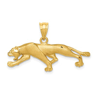 Load image into Gallery viewer, 14k Panther Pendant
