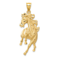 Load image into Gallery viewer, 14k Horse Pendant
