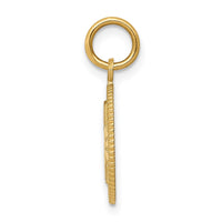 Load image into Gallery viewer, 14k #21 in A Circle Pendant
