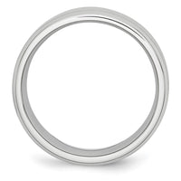Load image into Gallery viewer, Chisel Cobalt Satin and Polished Beveled Edge 8mm Band
