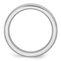 Load image into Gallery viewer, Chisel Cobalt Satin and Polished Ridged Edge 6mm Band
