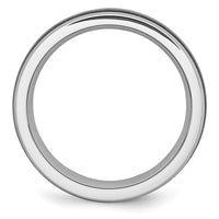 Load image into Gallery viewer, Chisel Cobalt Polished Black Carbon Fiber Inlay 8mm Band
