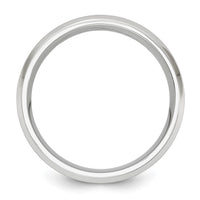 Load image into Gallery viewer, Chisel Cobalt Brushed and Polished with Yellow IP-plated Center Beveled Edge 8mm Band
