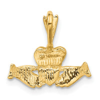 Load image into Gallery viewer, 14k Claddagh Charm

