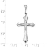 Load image into Gallery viewer, 14k White Gold Passion Cross Pendant
