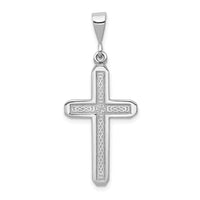 Load image into Gallery viewer, 14k White Gold Cross Charm
