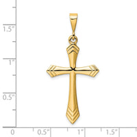 Load image into Gallery viewer, 14k Passion Cross Pendant
