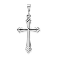 Load image into Gallery viewer, 14k White Gold Passion Cross Pendant
