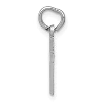 Load image into Gallery viewer, 14k White Gold Cross Charm
