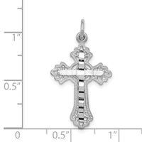 Load image into Gallery viewer, 14k White Gold Cross Charm
