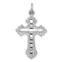 Load image into Gallery viewer, 14k White Gold Cross Charm
