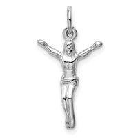 Load image into Gallery viewer, 14k White Gold Jesus Charm
