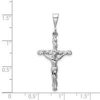 Load image into Gallery viewer, 14k White Gold Crucifix Charm
