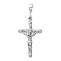 Load image into Gallery viewer, 14k White Gold Crucifix Charm
