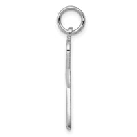 Load image into Gallery viewer, 14k White Gold Ankh Cross Charm
