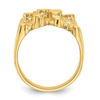 Load image into Gallery viewer, 14k Men&#39;s Nugget Ring
