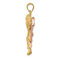 Load image into Gallery viewer, 14k Two-tone Angel Pendant
