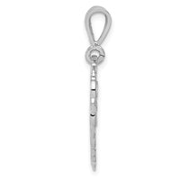 Load image into Gallery viewer, 14k White Gold Reversible 50th ANNIVERSARY Charm
