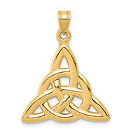 Load image into Gallery viewer, 14k Polished Trinity Knot Pendant
