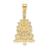 Load image into Gallery viewer, 14k Polished Christmas Tree Charm
