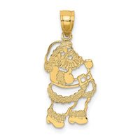 Load image into Gallery viewer, 14k Polished Santa Charm
