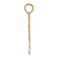 Load image into Gallery viewer, 14k Polished Christmas Stocking Charm
