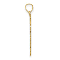 Load image into Gallery viewer, 14k Solid Polished Candy Cane Charm

