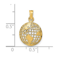 Load image into Gallery viewer, 14k Polished Globe Pendant
