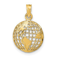 Load image into Gallery viewer, 14k Polished Globe Pendant
