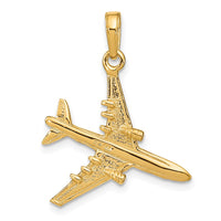 Load image into Gallery viewer, 14k 3-D Jet Pendant
