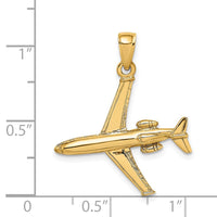 Load image into Gallery viewer, 14k 3-D Jet Charm
