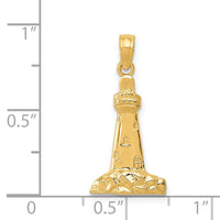 Load image into Gallery viewer, 14k CAPE MAY Lighthouse Charm
