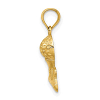 Load image into Gallery viewer, 14k Solid Polished Golfing Charm
