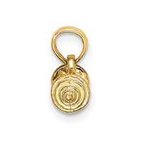 Load image into Gallery viewer, 14K Solid Polished 3-D Dumbbell Charm
