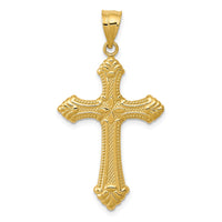 Load image into Gallery viewer, 14k Polished Cross Pendant
