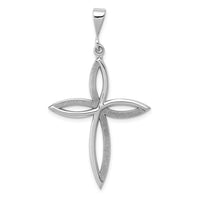 Load image into Gallery viewer, 14k White Gold Passion Cross Pendant
