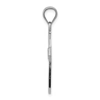 Load image into Gallery viewer, 14k White Gold Passion Cross Pendant
