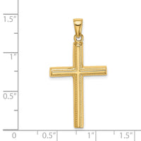 Load image into Gallery viewer, 14k Polished Cross Pendant
