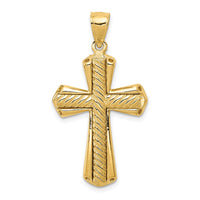 Load image into Gallery viewer, 14k Twisted Cross Pendant
