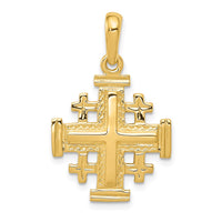 Load image into Gallery viewer, 14k Jerusalem Cross Pendant
