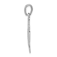 Load image into Gallery viewer, 14k White Gold Jerusalem Cross Pendant
