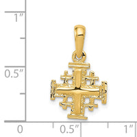 Load image into Gallery viewer, 14k Jerusalem Cross Charm
