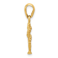 Load image into Gallery viewer, 14k 3-D Cactus Pendant
