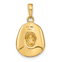 Load image into Gallery viewer, 14k 3-D Cowboy Hat Pendant
