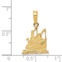 Load image into Gallery viewer, 14k Cruise Ship Pendant

