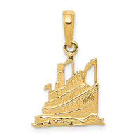Load image into Gallery viewer, 14k Cruise Ship Pendant

